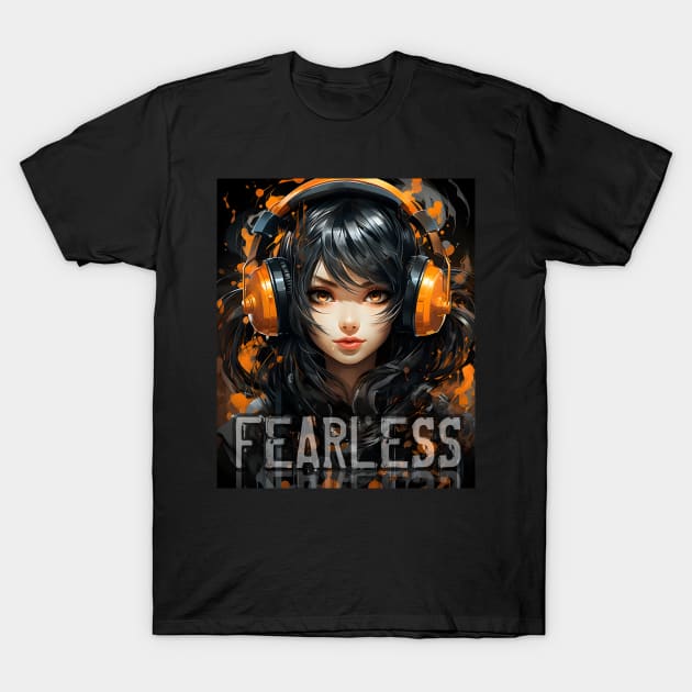 Fearless Halloween Girl T-Shirt by MaystarUniverse